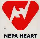 NEPA HEART (and logo) trademark logo