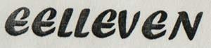 EELLEVEN (and logo) trademark logo