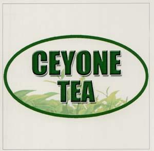 CEYONE TEA (and logo) trademark logo