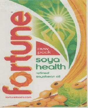 FORTUNE SOYABEAN OIL (and logo) trademark logo