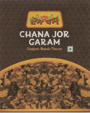 CHANA JOR GARAM (and logo) trademark logo