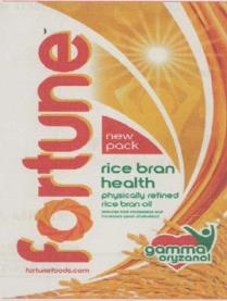 FORTUNE RICE BRAN OIL (and logo) trademark logo