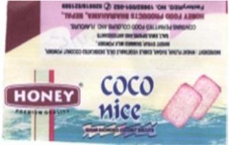 HONEY COCO NICE (and logo) trademark logo