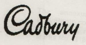 CADBURY (and logo) trademark logo