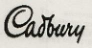 CADBURY (and logo) trademark logo