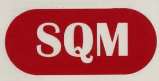 SQM (and logo) trademark logo