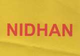 NIDHAN (and logo) trademark logo