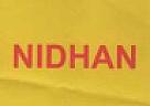 NIDHAN (and logo) trademark logo