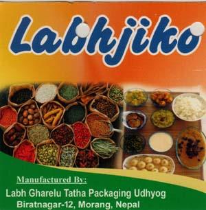 LABHJIKO (and logo) trademark logo