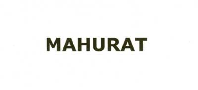 MAHURAT (and logo) trademark logo