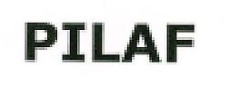 PILAF (and logo) trademark logo