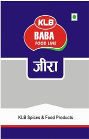 KLB BABA FOOD LINE (and logo) trademark logo
