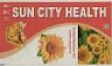 SUN CITY HEALTH (and logo) trademark logo
