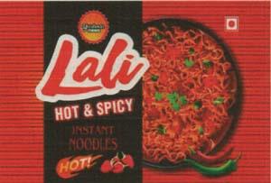 Lali Hot & Spicy (and logo) trademark logo