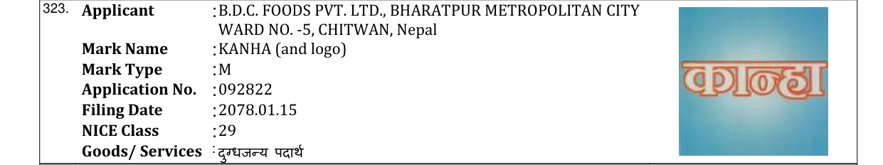 Original bulletin entry for KANHA (and logo)
