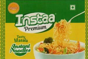 INSTAA PREMIUM (and logo) trademark logo