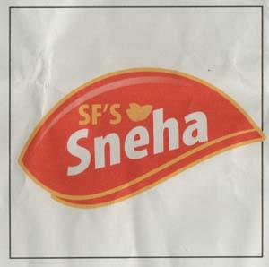 SF'S SNEHA (and logo) trademark logo