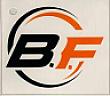 B.F. (and logo) trademark logo
