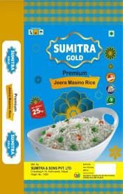 SUMITRA GOLD (and logo) trademark logo