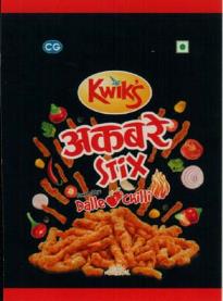 KWIK'S AKABARE STIX (and logo) trademark logo