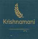 KRISHNAMANI (and logo) trademark logo
