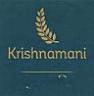 KRISHNAMANI (and logo) trademark logo