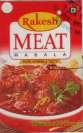 RAKESH MEAT MASALA (and logo) trademark logo