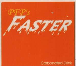 PFP'S FASTER (and logo) trademark logo