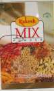 RAKESH MIX POWDER (and logo) trademark logo