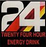 24 TWENTY FOUR HOUR ENERGY DRINK (and logo) trademark logo