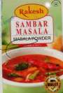 RAKESH SAMBAR MASALA (and logo) trademark logo