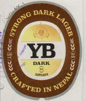 YB DARK (and logo) trademark logo