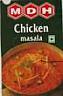 MDH CHICKEN MASALA (and logo) trademark logo