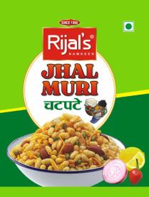 RIJAL'S JHAL MURI (and logo) trademark logo