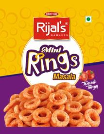 RIJAL'S MINI RINGS (and logo) trademark logo