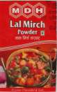 MDH LAL MIRCH POWDER (and logo) trademark logo