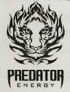 PREDATOR ENERGY (and logo) trademark logo