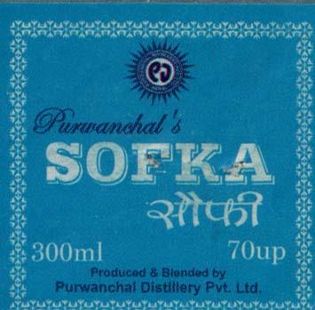 PURWANCHAL'S SOFKA SOUPHI (and logo) trademark logo