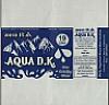 AQUA D.K. (and logo) trademark logo