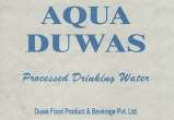 AQUA DUWAS (and logo) trademark logo