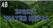 AB SPRING WATER NEPAL (and logo) trademark logo