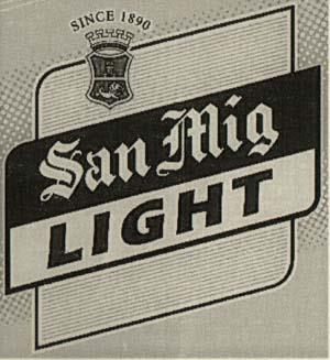SAN MIG LIGHT (and logo) trademark logo