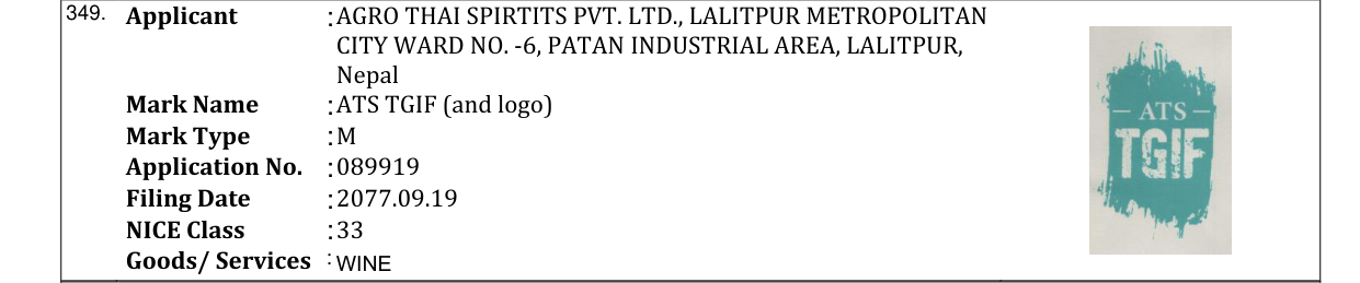Original bulletin entry for ATS TGIF (and logo)