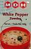 MDH WHITE PEPPER POWDER (and logo) trademark logo