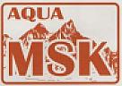 AQUA MSK (and logo) trademark logo