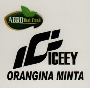AGRO THAI FOOD IC ICEEY ORANGINA MINTA (and logo) trademark logo