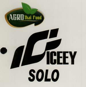 AGRO THAI FOOD IC ICEEY SOLO (and logo) trademark logo