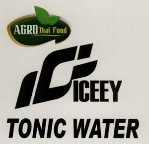 AGRO THAI FOOD IC ICEEY TONIC WATER (and logo) trademark logo