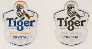 TIGER CRYSTAL (and logo) trademark logo