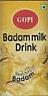 GOPI BADAM MILK DRINK (and logo) trademark logo